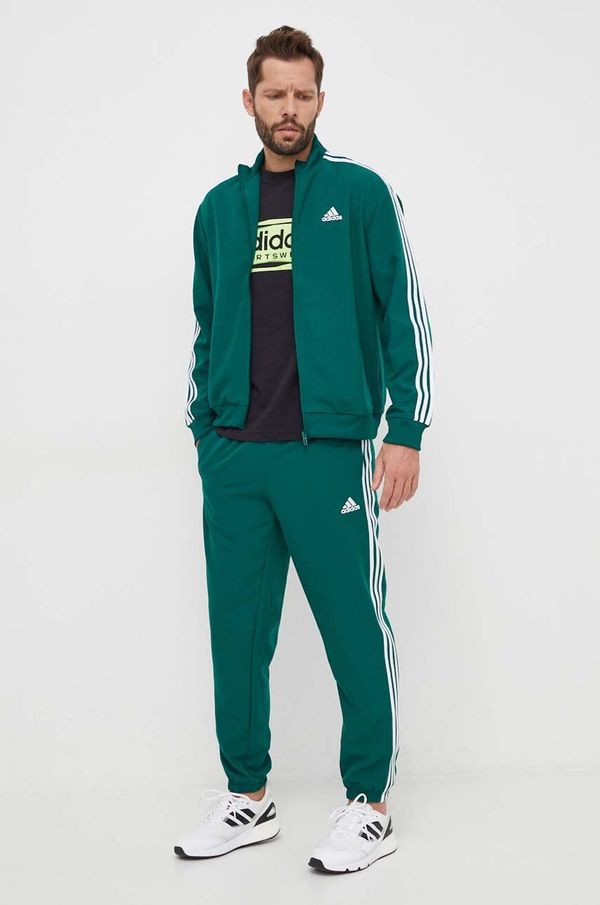 adidas Trenirka adidas moški, zelena barva