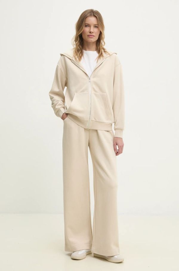 Answear Lab Trenirka Answear Lab ženski, bež barva