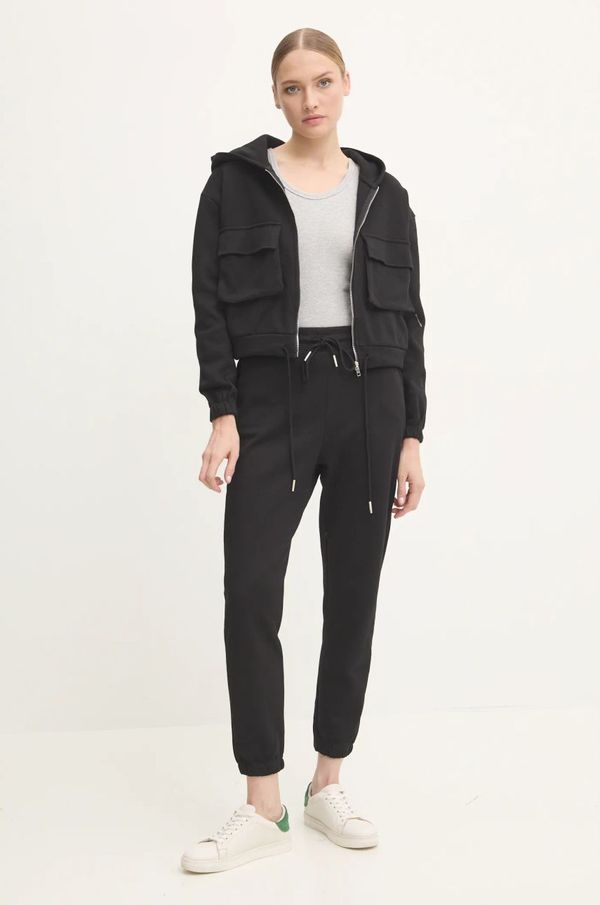 Answear Lab Trenirka Answear Lab ženski, črna barva