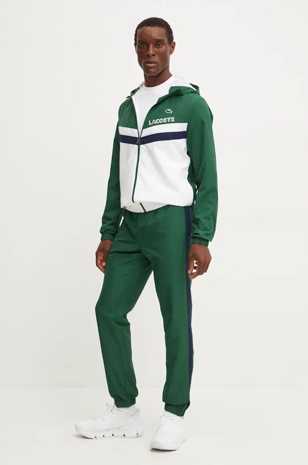 Lacoste Trenirka Lacoste moški, zelena barva, WH4241