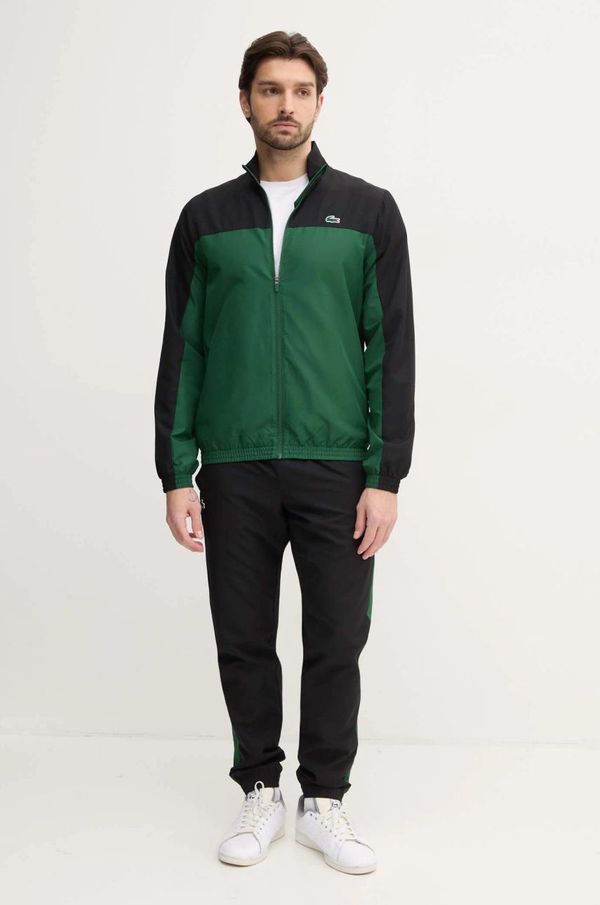 Lacoste Trenirka Lacoste moški, zelena barva, WH8989