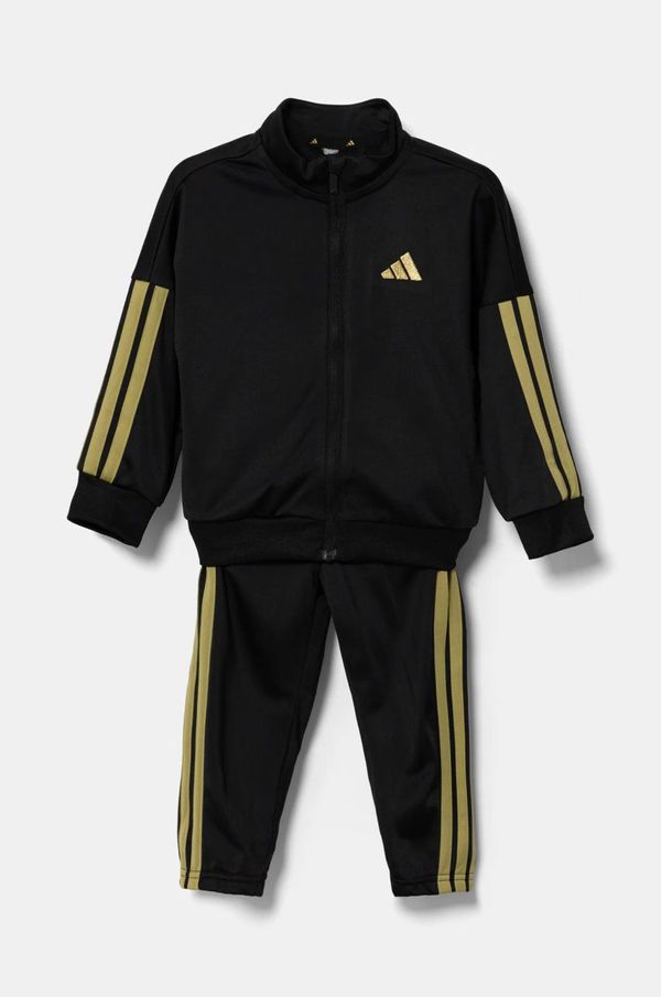 adidas Trenirka za dojenčka adidas črna barva, JC8857