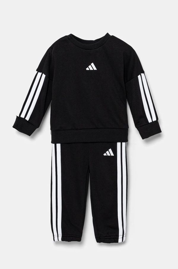 adidas Trenirka za dojenčka adidas črna barva, JD6481