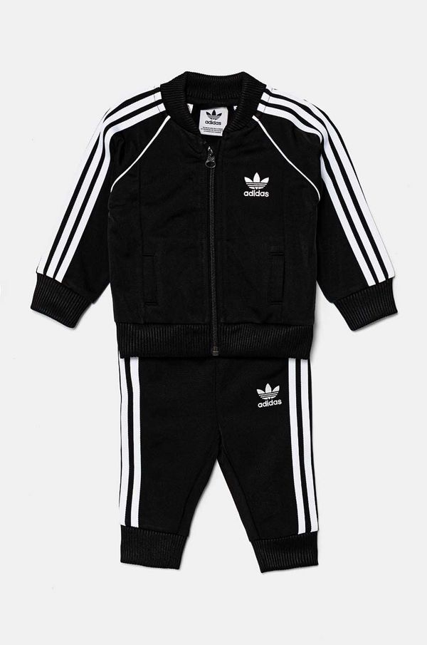 adidas Originals Trenirka za dojenčka adidas Originals SST TRACKSUIT črna barva, IX7622