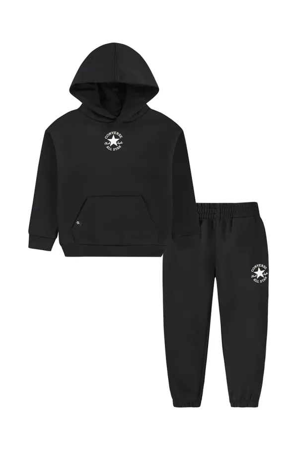 Converse Trenirka za dojenčka Converse črna barva