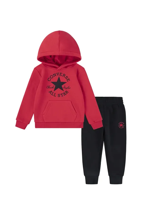 Converse Trenirka za dojenčka Converse rdeča barva, 6CG201