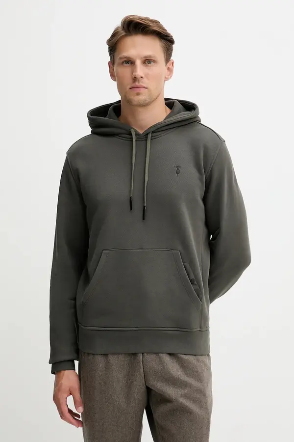 Trussardi Trussardi Bombažen pulover Trussardi