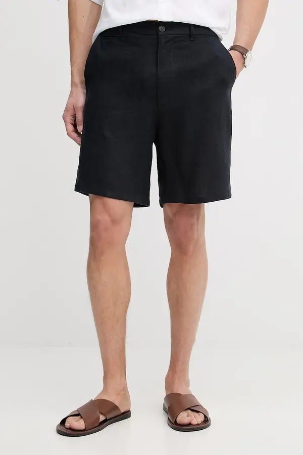 Trussardi Trussardi Chino kratke hlače moške lanene