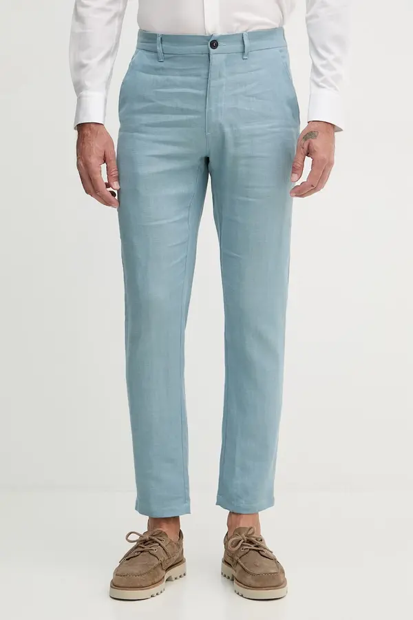 Trussardi Trussardi hlače moške lanene