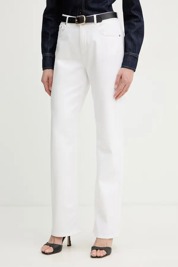 Trussardi Trussardi kavbojke straight kroja ženske