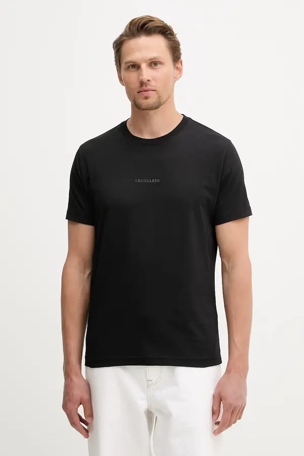 Trussardi Trussardi kratka majica moška bombažna