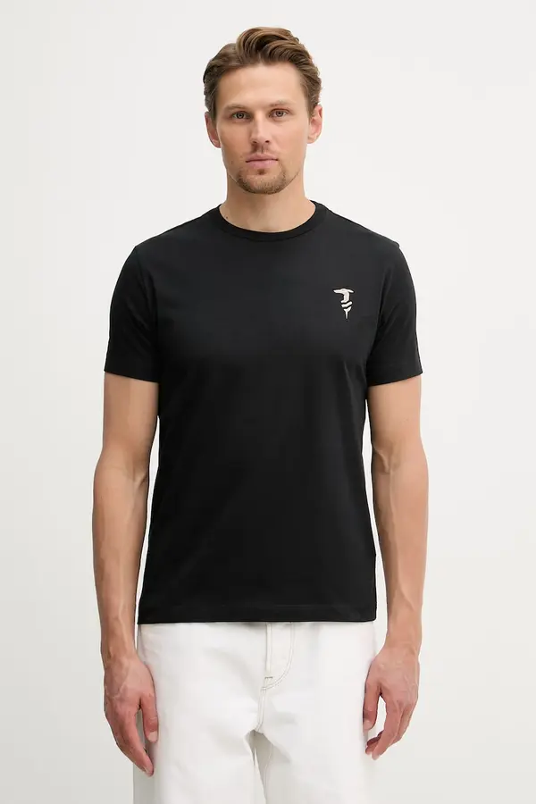 Trussardi Trussardi kratka majica moška bombažna