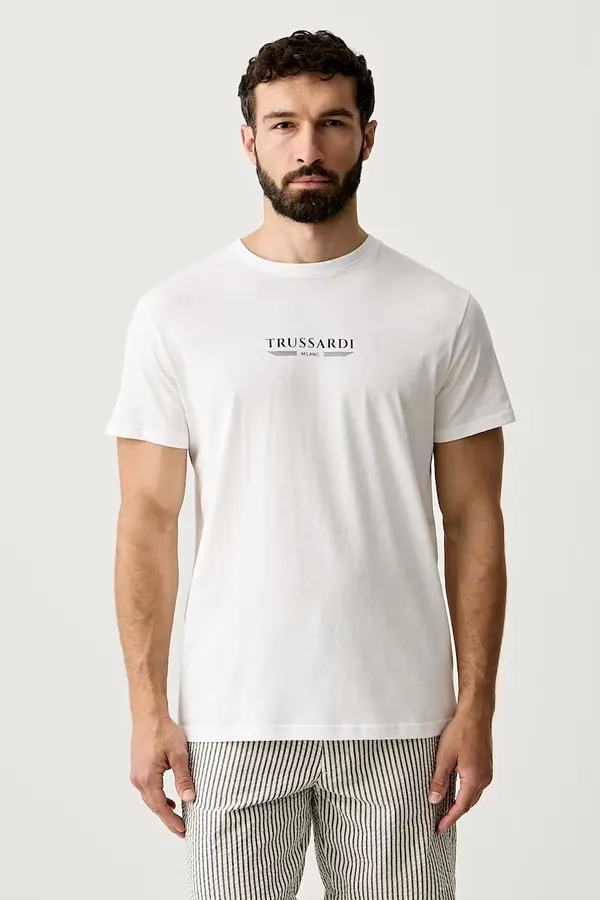 Trussardi Trussardi kratka majica moška bombažna