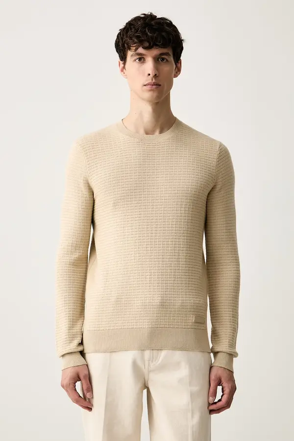 Trussardi Trussardi pulover moški z bombažem