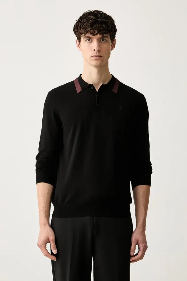 Trussardi Trussardi pulover moški z viskozo