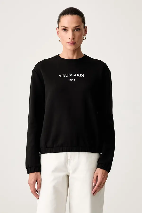 Trussardi Trussardi pulover ženski z bombažem