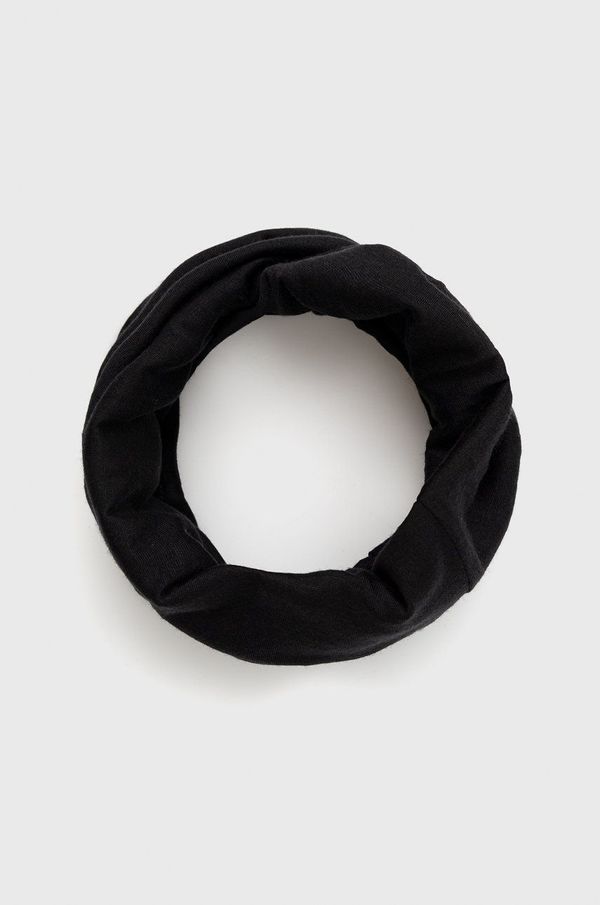 Icebreaker Tuba šal Icebreaker Flexi črna barva