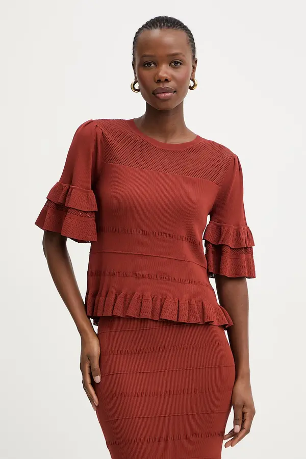 Twinset Twinset bluza ženska viskozna