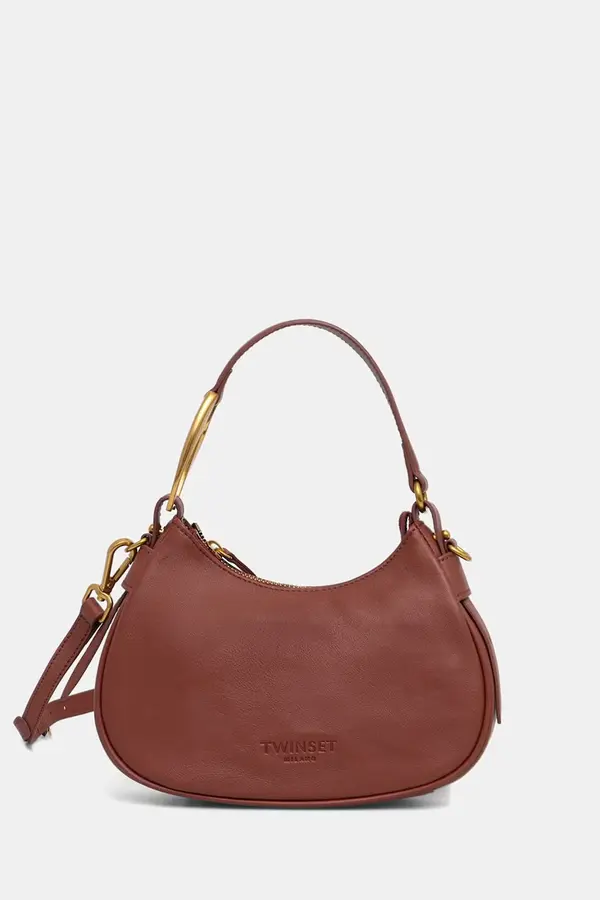 Twinset Twinset hobo torbica ženska usnjena
