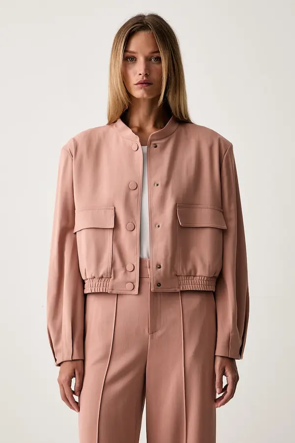 Twinset Twinset jakna ženska z viskozo