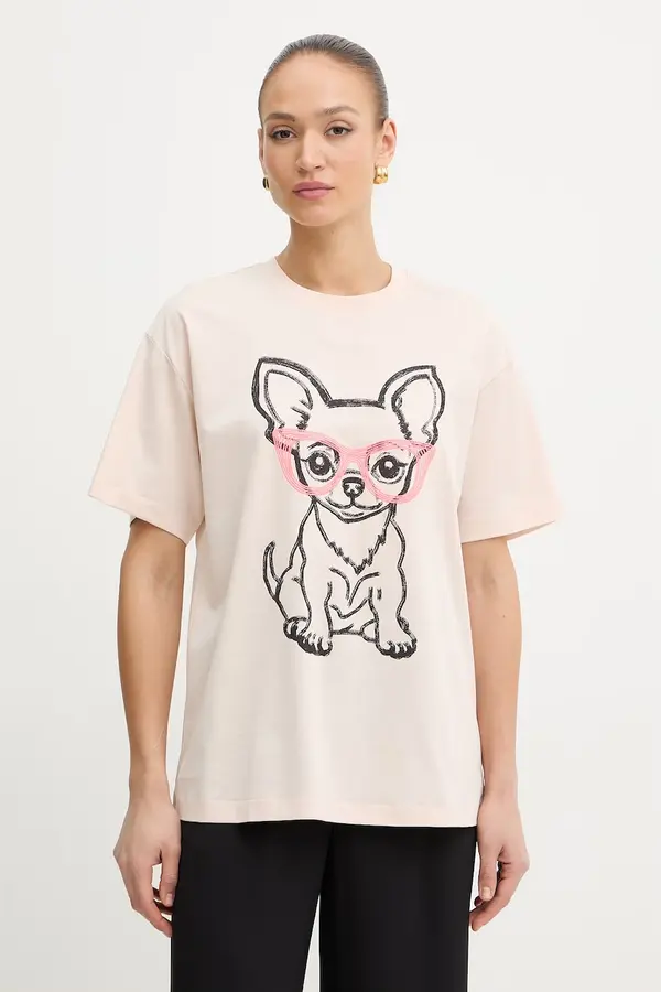 Twinset Twinset kratka majica ženska bombažna