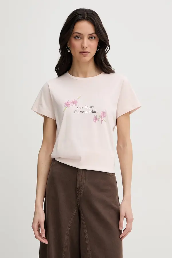 Twinset Twinset kratka majica ženska bombažna