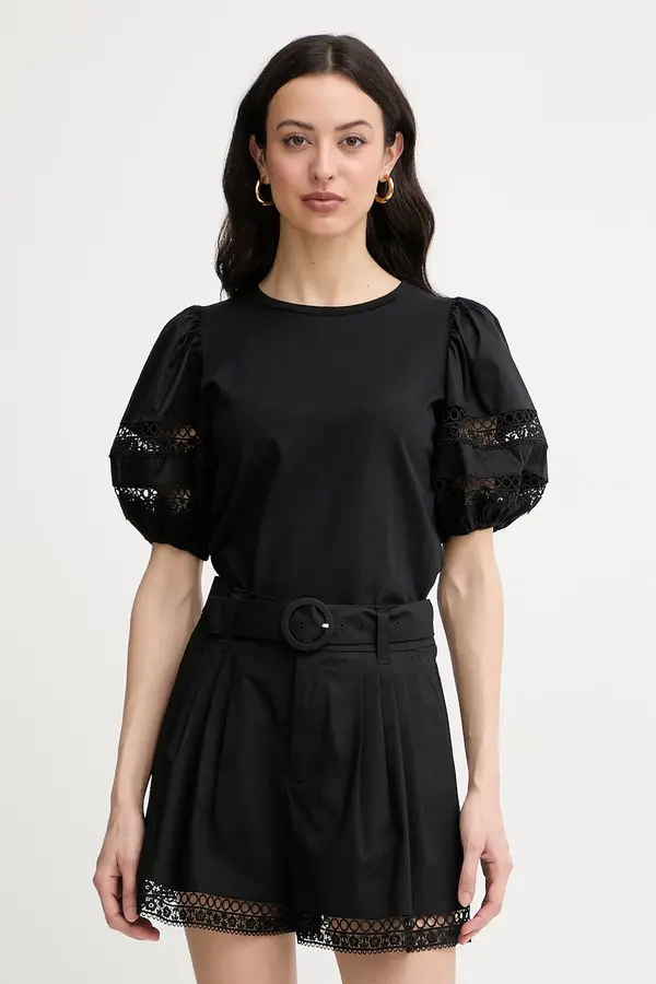 Twinset Twinset kratka majica ženska bombažna