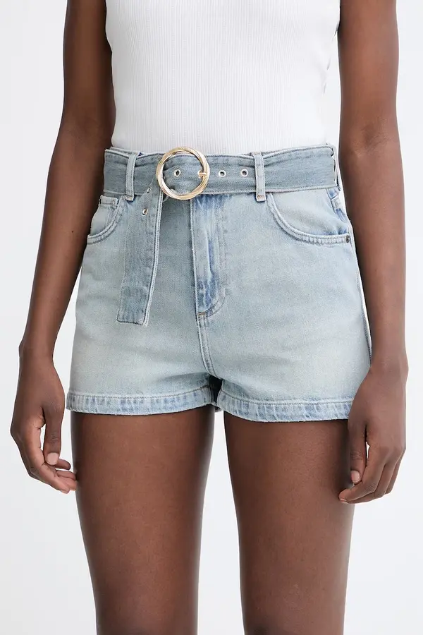 Twinset Twinset kratke hlače ženske denim