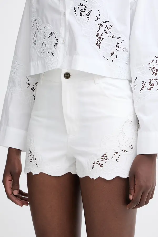 Twinset Twinset kratke hlače ženske denim