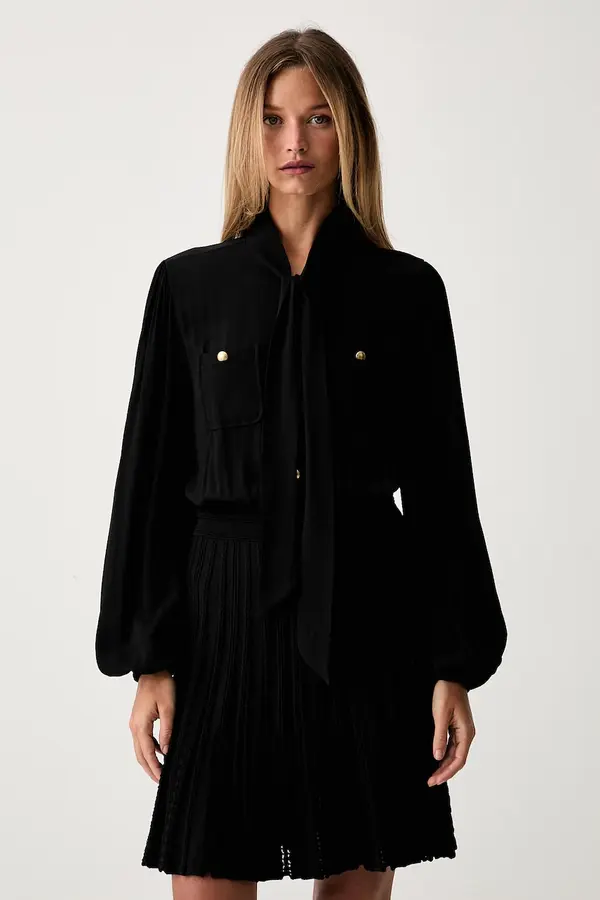 Twinset Twinset obleka A-kroja