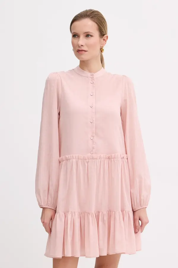 Twinset Twinset obleka bombažna