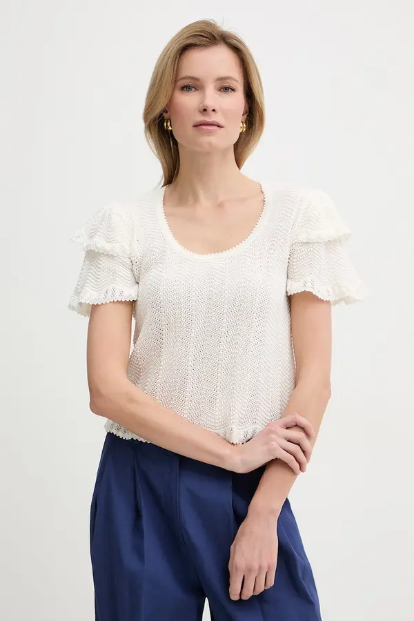 Twinset Twinset pulover ženski bombažen
