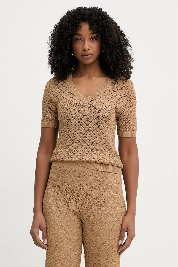 Twinset Twinset pulover ženski z viskozo