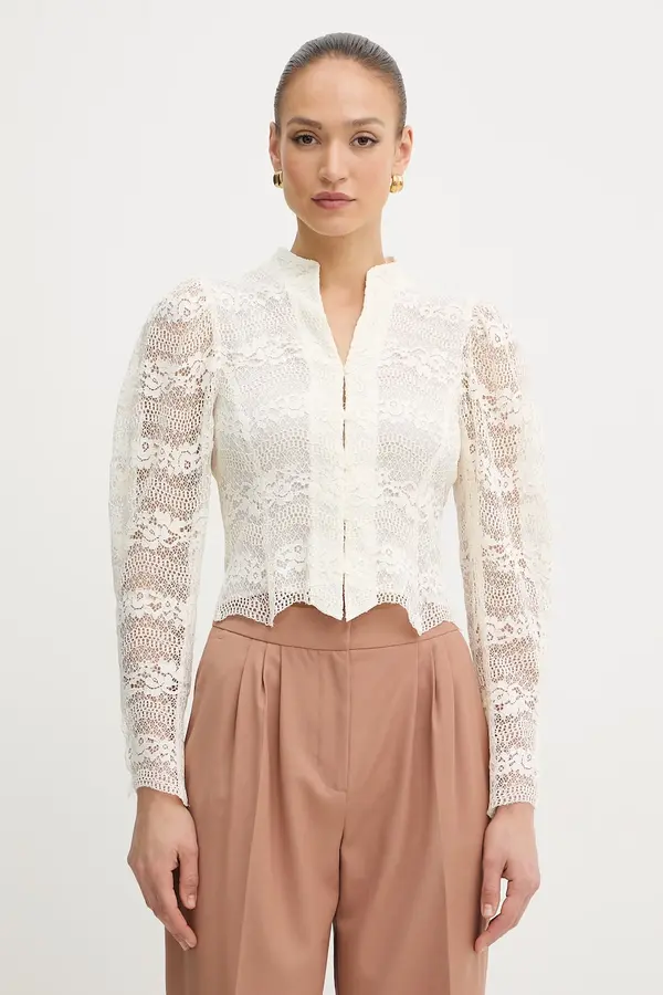 Twinset Twinset Srajca ženska z viskozo