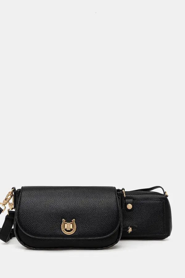 U.S. Polo Assn. U.S. Polo Assn. crossbody torbica ženska iz umetnega usnja Middleton