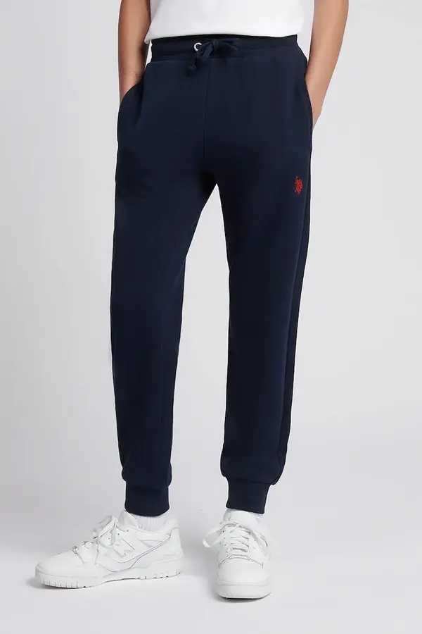 U.S. Polo Assn. U.S. Polo Assn. jogger hlače otroške z bombažem