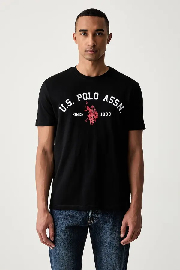 U.S. Polo Assn. U.S. Polo Assn. kratka majica moška bombažna SIGNATURE ARCH PRINT