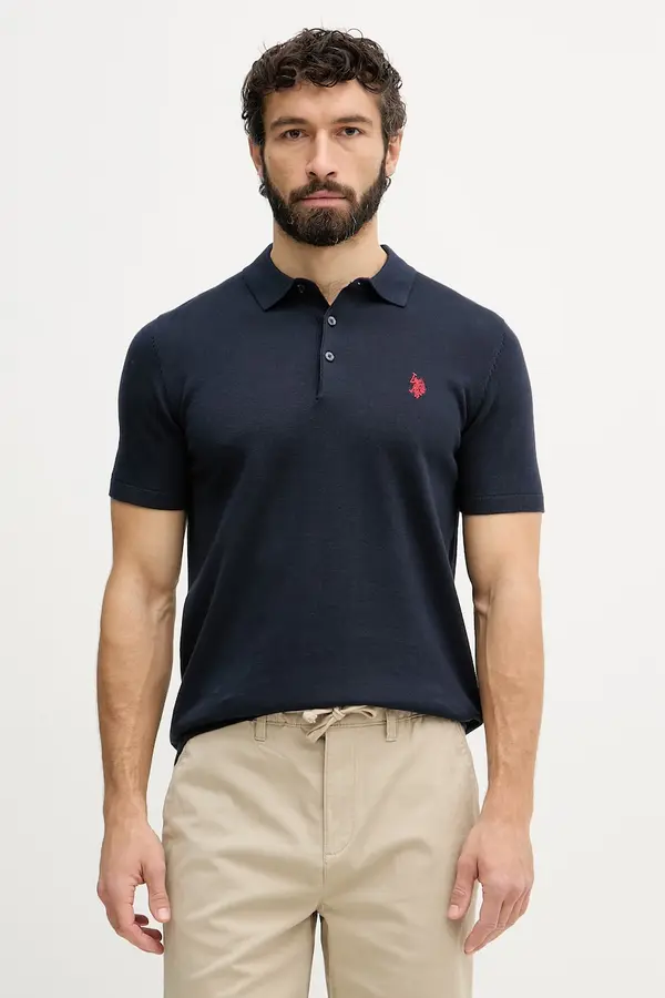 U.S. Polo Assn. U.S. Polo Assn. moška polo majica bombažna COMBED SS