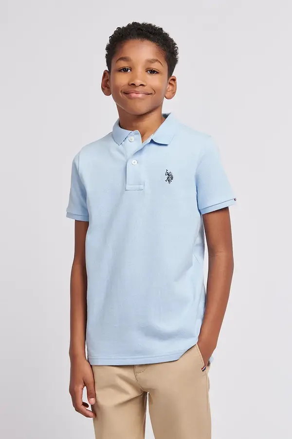 U.S. Polo Assn. U.S. Polo Assn. polo majica otroška bombažna