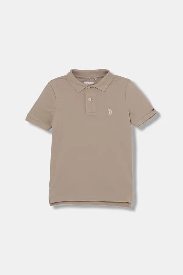 U.S. Polo Assn. U.S. Polo Assn. polo majica otroška bombažna