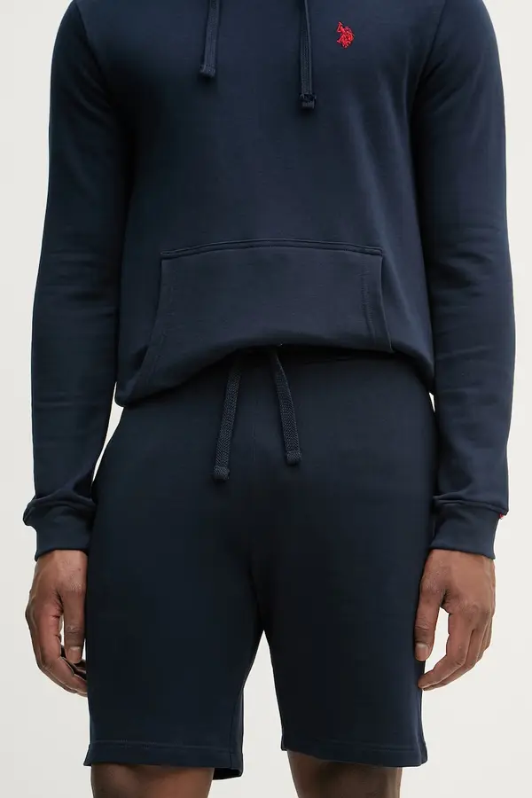 U.S. Polo Assn. U.S. Polo Assn. trenirka kratke hlače moške bombažne DHM LB SWEAT