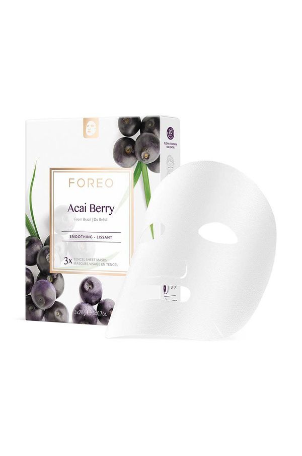 FOREO Učvrščevalna maska v robčku za kožo z znaki staranja FOREO Farm To Face Sheet Mask 3-pack