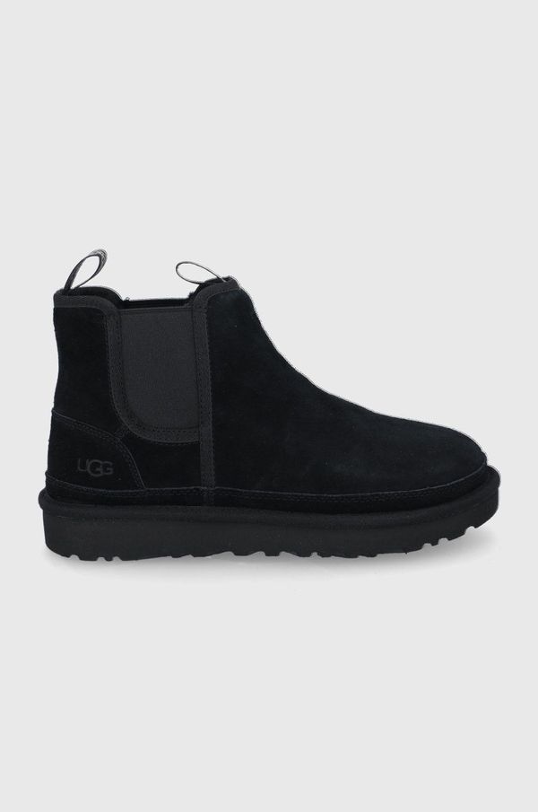 Ugg UGG chelsea Neumel Chelsea moške, črna barva, 1121644-BLK