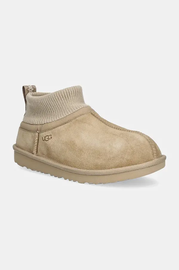 UGG UGG otroške snežke iz semiša KIDS' CLASSIC ULTRA STRETCH CUFF