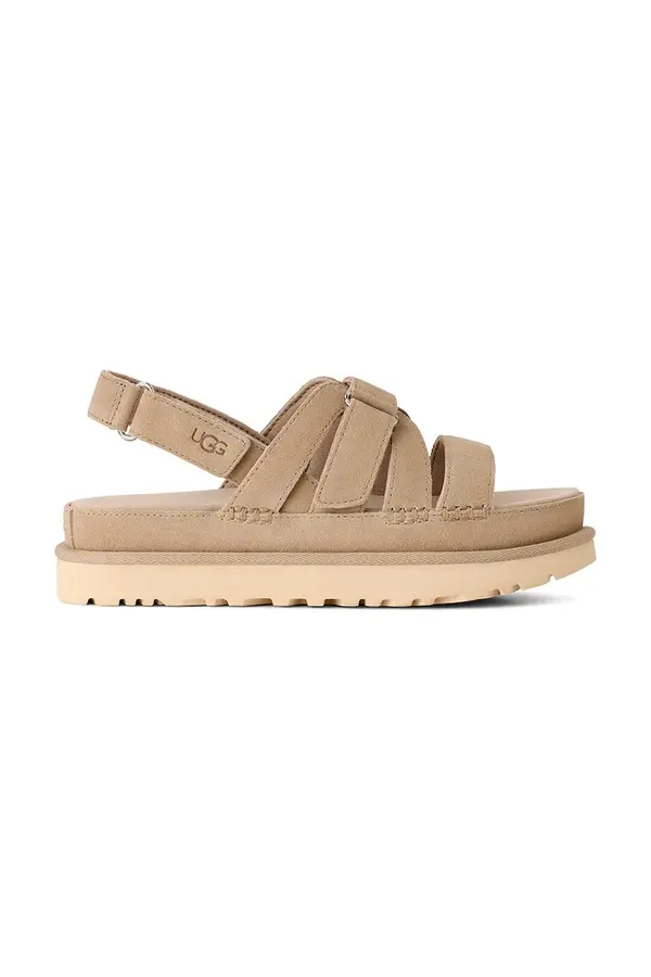 UGG UGG Sandali iz semiša UGG W Goldenstar Gleam