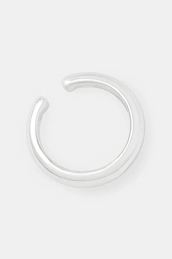 Tom Wood Uhan za zgornji del ušesa iz srebra Tom Wood Ear Cuff Thick