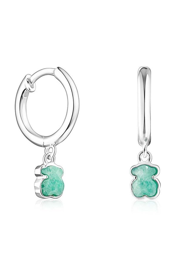 Tous Uhani iz srebra prevlečenega z zlatom Tous Cool Color