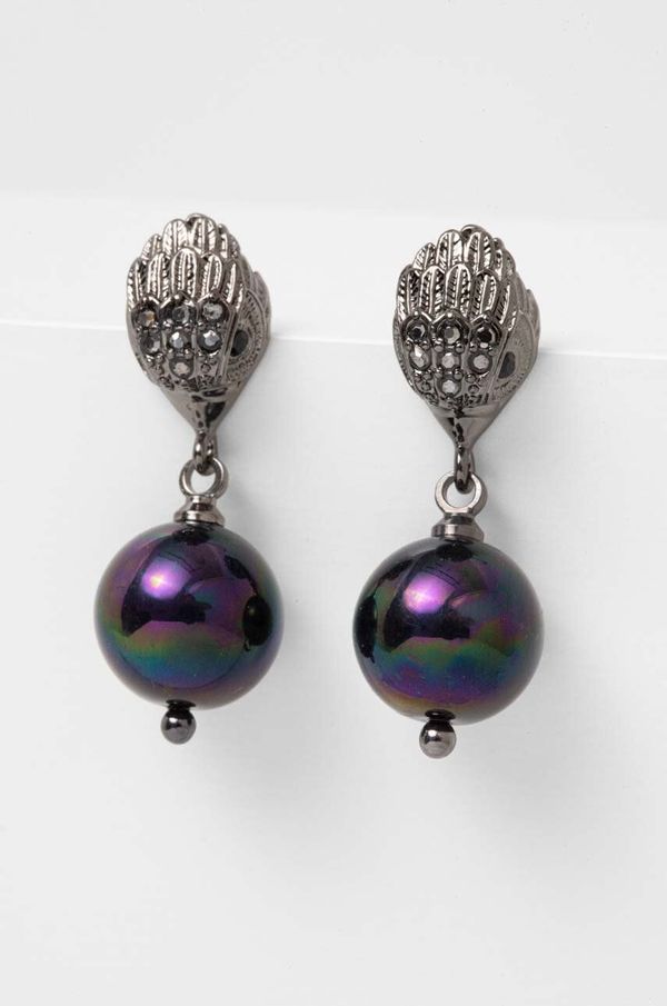 Kurt Geiger London Uhani Kurt Geiger London EAGLE PEARL EARRINGS 2878164429