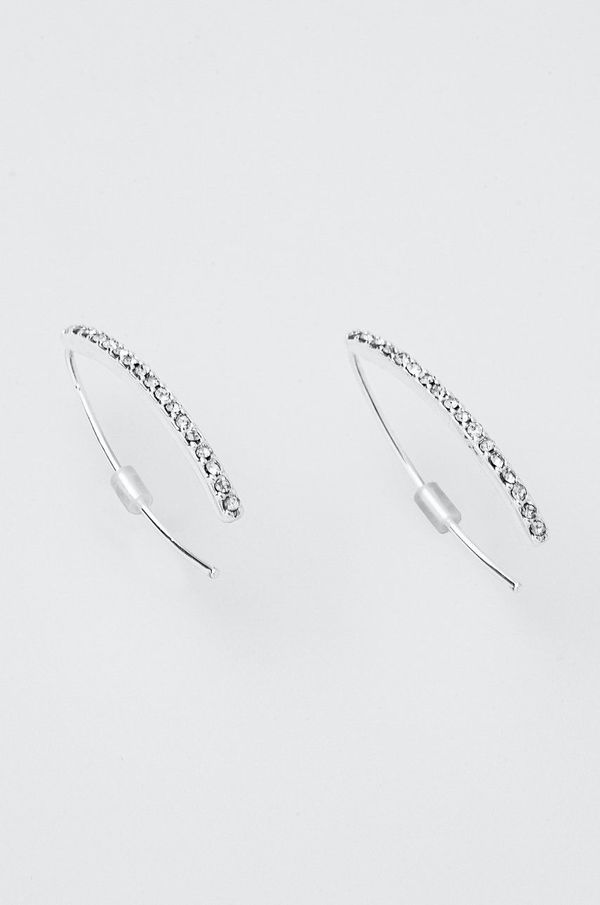 Lauren Ralph Lauren Uhani Lauren Ralph Lauren srebrna barva