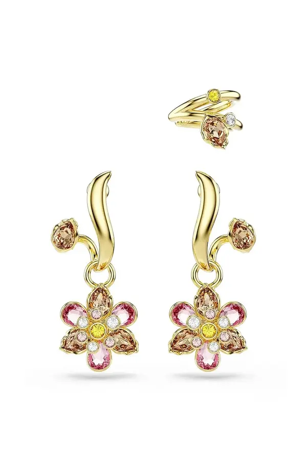 Swarovski Uhani Swarovski IDYLLIA 3-pack